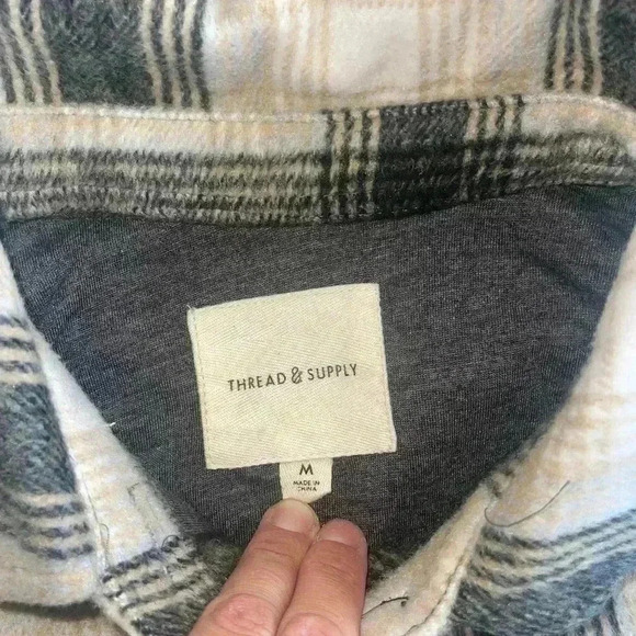 Thread & Supply Plaid Shacket - Picture 7 of 7
